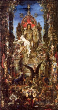 Jupiter and Semele Symbolism biblical mythological Gustave Moreau Oil Paintings